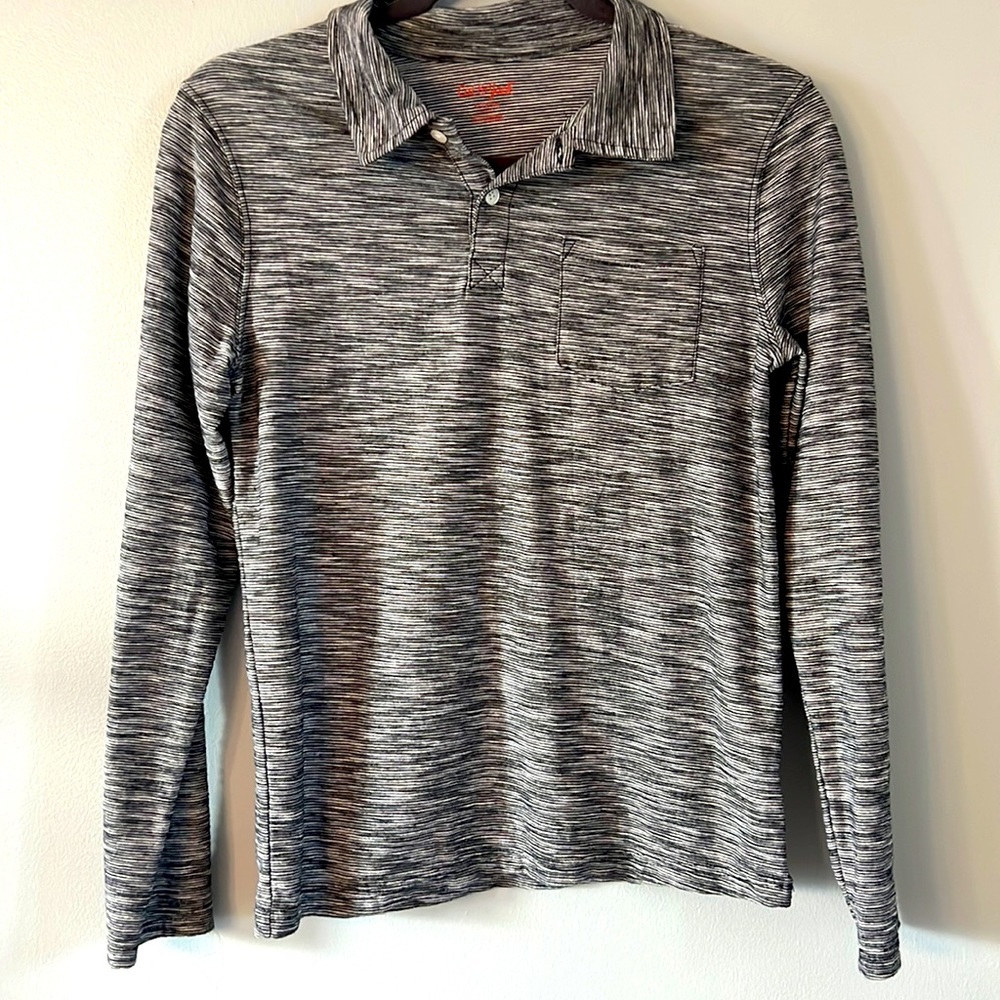 BOYS Large Cat & Jack Long Sleeve Pocket Tee
